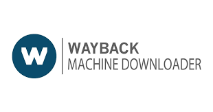 Screenshot of WaybackMachineDownloader.com domain input and snapshot selector